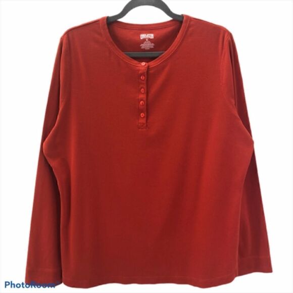 Duluth Trading Co Long Sleeved Henley Pullover. Size XL. - Picture 1 of 3